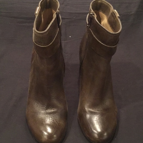Lands End Brown Ankle Boots - Picture 2 of 6
